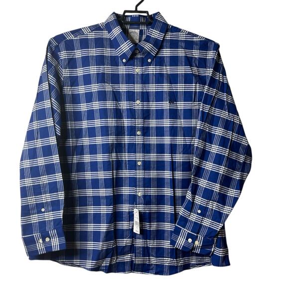 Brooks Brothers Men's Long Sleeves Button Down Sport Shirt Size XXL New - Picture 8 of 8